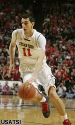 Dejan Kravic led the Red Raiders with 13 points and six rebounds Tuesday night.
