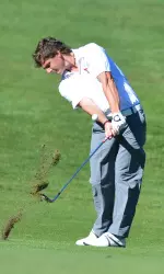 Dominguez was 3-under par on Friday.