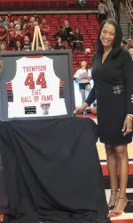 Thompson was honored on March 1 in Lubbock.