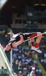 Bradley Adkins enters the NCAA Championships No. 6 in the men's high jump