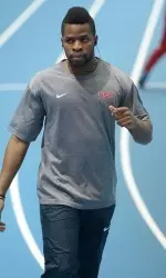 Omo Osaghae won gold Sunday in the men's 60-meter hurdles as a member of Team USA at the IAAF World Indoor Championships.