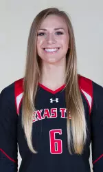 Breeann David led Texas Tech with 21 kills