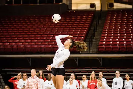 Ybanez serve vs. West Virginia