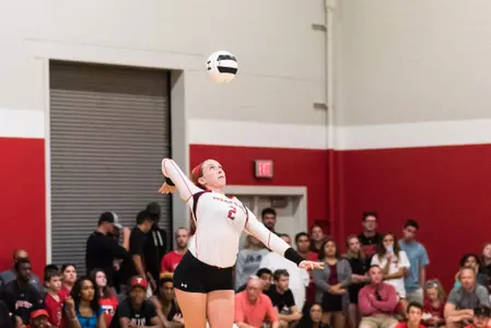 Rittimann serve | 9/5/16 vs. UTEP | Photo by Derrick Spencer