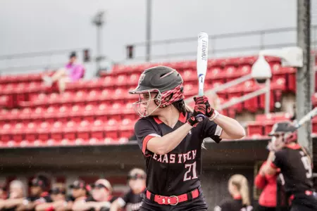 Karli Hamilton batting