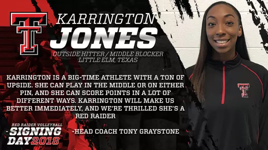 Karrington Jones signing day