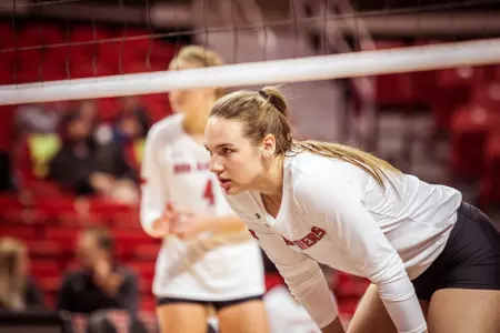 allison white awaiting serve