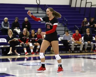 Hill celebrating UC Irvine