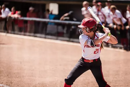 Karli Hamilton batting