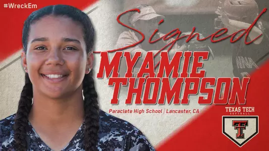 Myamie Thompson signed