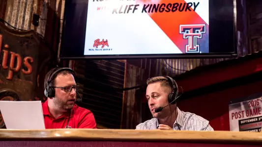 Kliff Kingsbury Radio Show