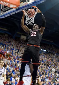 NCAA Basketball: Texas Tech at Kansas