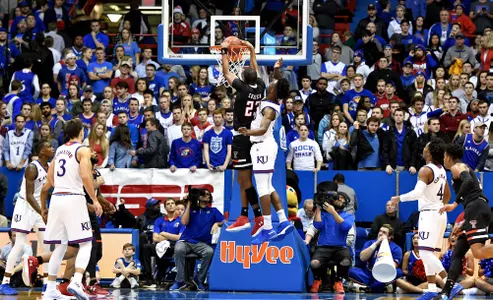 NCAA Basketball: Texas Tech at Kansas