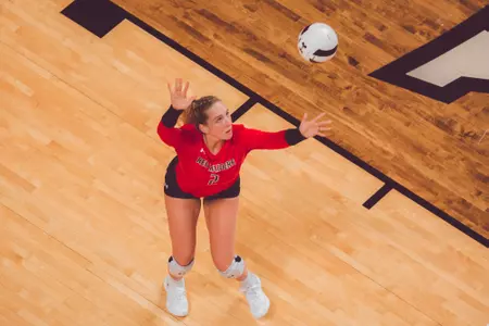 Kylie Rittiman Serving from above