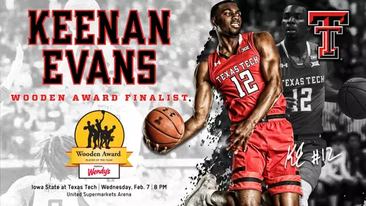 Keenan Evans - Wooden Award - Feb. 5