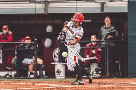 Cochran hitting