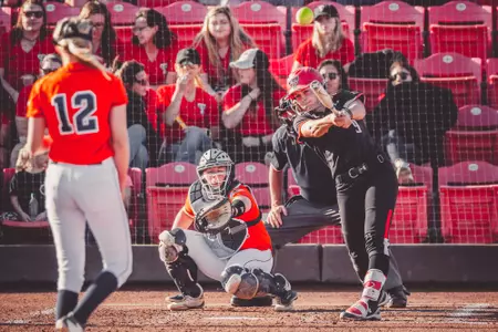 Hartwell batting hit home run