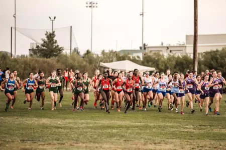 Cross country women's start