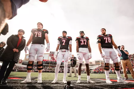 Captains at TCU coin toss
