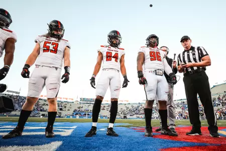 Captains at Kansas coin toss
