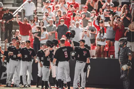 Neuse helmet tip celebration home run