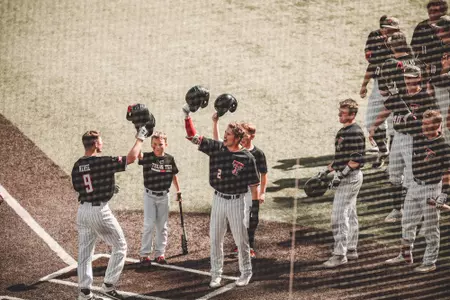 Neuse home run celebration