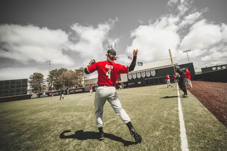 Baker throwing warm up