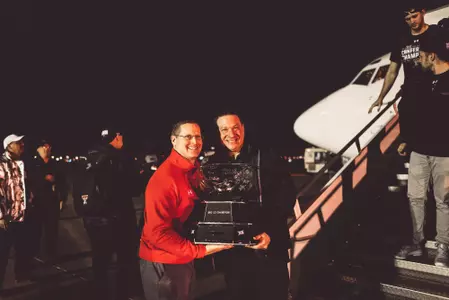 Kirby Hocutt and Chris Beard