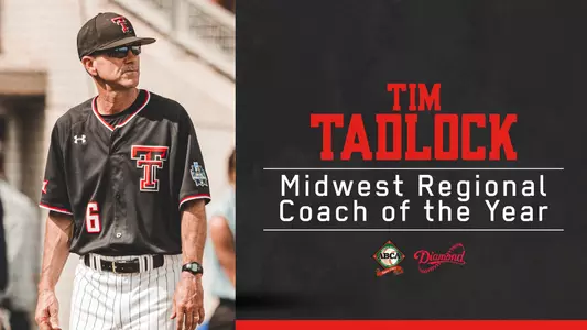 Tadlock ABCA Regional Coach of the Year