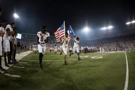 Flags captains entrance