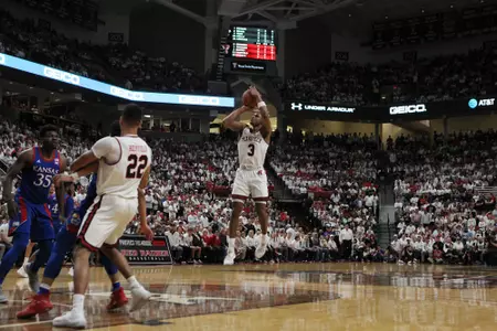 NCAA Basketball: Kansas at Texas Tech
