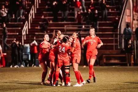 Texas Tech goal celebration vs Texas