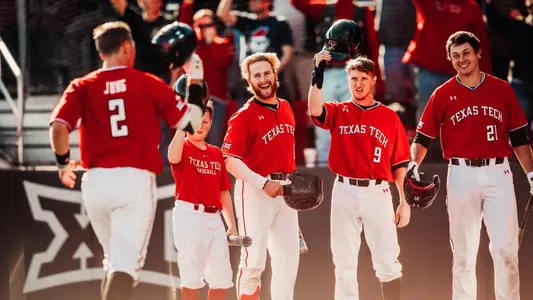 Team celebration home run