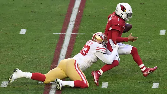 Kerry Hyder sack on Kyler Murray 49ers