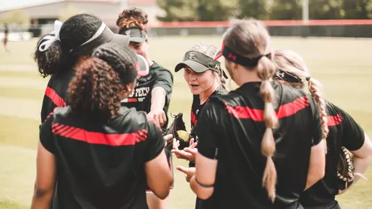 Outfield Huddle