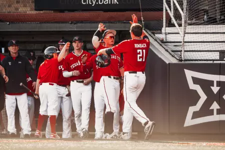 Rombach Jung high five celebration