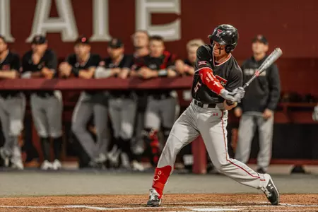 Brian Klein hitting at Florida State
