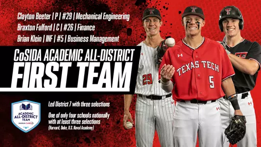 CoSIDA Academic All-District Baseball