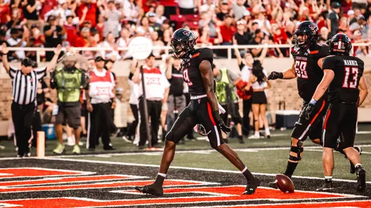 Vasher touchdown celebration