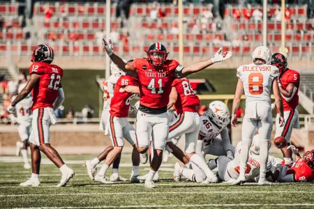 Morgenstern blocked punt celebration