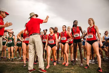 Cross country women's start
