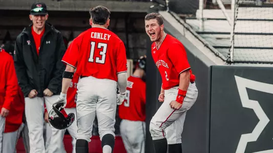 Jung Conley pumped celebration
