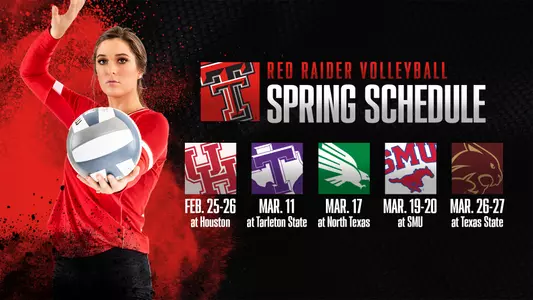 Spring volleyball schedule