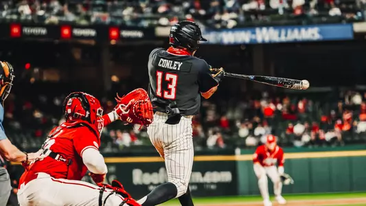Conley hitting Globe Life Field Arlington