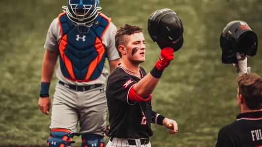 Jace Jung home run HBU celebration