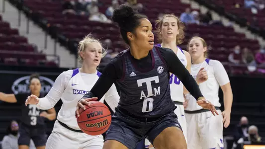 COLLEGE STATION, TX - 20201213 - Texas A&M Aggies Women's Basketball vs. Wildcats