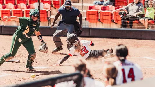 Jacee Hamlin slides into home