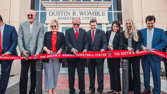 Womble Basketball Center Ribbon Cutting
