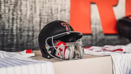 softball jersey and helmet