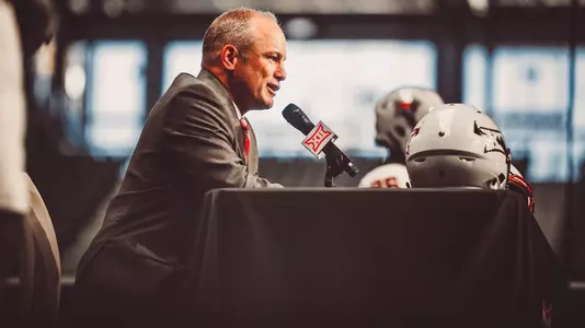 Matt Wells Big 12 Media Days